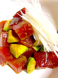 鮪とアボカドの山葵醤油和え-レシピのメイン写真
