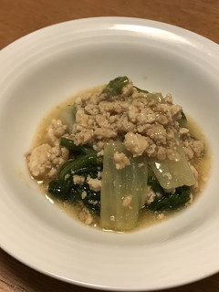 今年は安い!白菜と鷄挽肉のうま煮-レシピのメイン写真