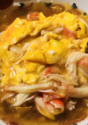 おきがる定番★かにかまぼこの天津飯-レシピのメイン写真
