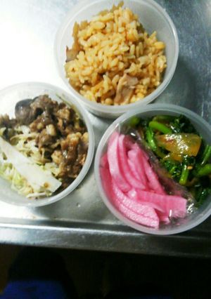 今日のお弁当-レシピのメイン写真