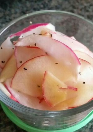 りんご酢de かぶとりんごのサラダ-レシピのメイン写真