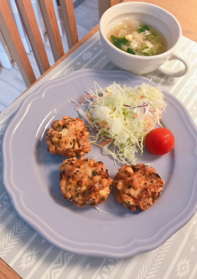 鶏むねとさつまいものゴツゴツ揚げ-レシピのメイン写真