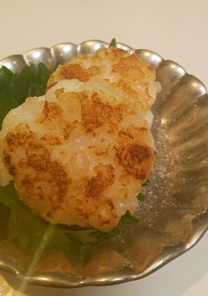 海老とはんぺんのふわふわ焼き-レシピのメイン写真