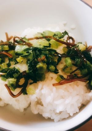 材料3つ！大根葉の塩昆布ふりかけ-レシピのメイン写真