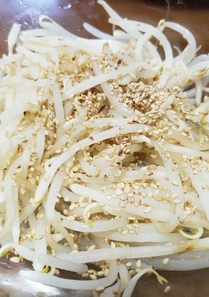 簡単調理の酢もやし-レシピのメイン写真