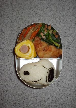 大好き！スヌーピーのお弁当～キャラ弁-レシピのメイン写真