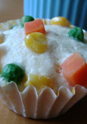 ホットケーキミックスで簡単ミックス蒸し♪-レシピのメイン写真