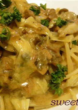 カレー豆乳クリームのパスタ-レシピのメイン写真