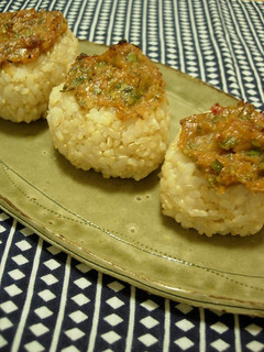 ネギ味噌焼きおにぎり-レシピのメイン写真