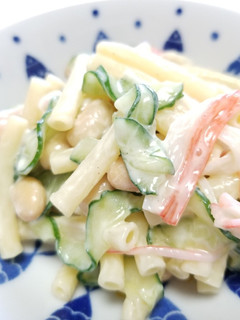 ☆作り置きに♪大豆入りマカロニさらだ☆-レシピのメイン写真