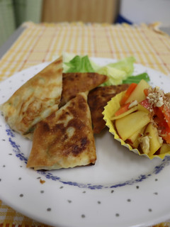 焼き春巻き/ニンジンとリンゴのサラダ-レシピのメイン写真