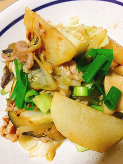 豚肉と野菜のオイスターソース炒め-レシピのメイン写真