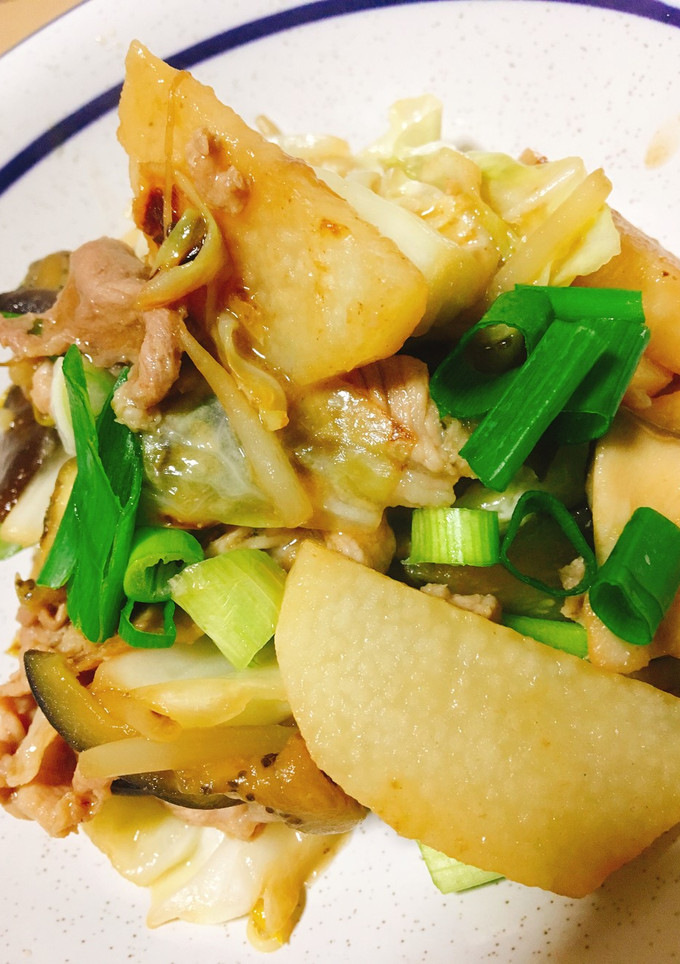 豚肉と野菜のオイスターソース炒め-レシピのメイン写真