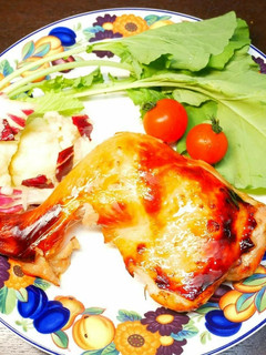 キャロブ・シロップのチキンロースト-レシピのメイン写真