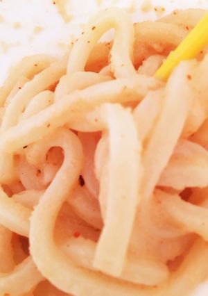 楽チン手間なしランチ！明太バターうどん-レシピのメイン写真