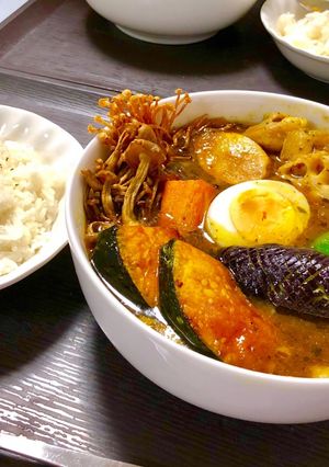 大好評の簡単スープカレー♡♡♡-レシピのメイン写真
