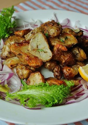 菊芋の甘々素揚げ-レシピのメイン写真
