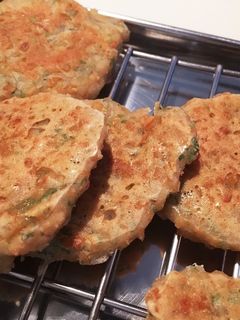 離乳食 納豆としらすのおやき-レシピのメイン写真