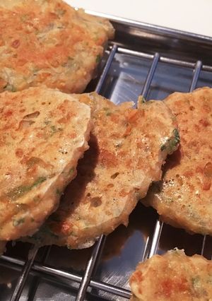 離乳食 納豆としらすのおやき-レシピのメイン写真
