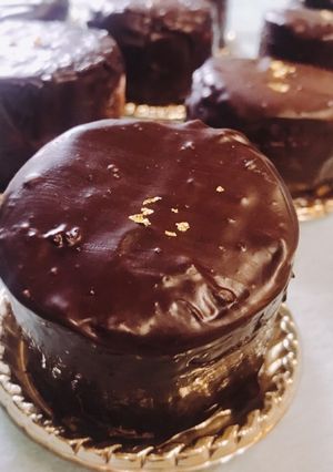 ミックスベリームースとコーヒー風味ケーキ-レシピのメイン写真