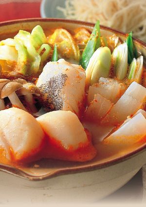 魚介のピリ辛なべ-レシピのメイン写真