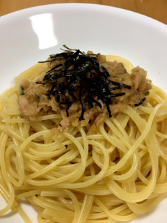 大人の給食☆ツナの和風スパゲッティ-レシピのメイン写真
