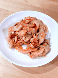 美味しい!簡単!豚肉のケチャップ炒め-レシピのメイン写真