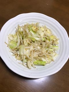 *簡単*キャベツともやし炒め-レシピのメイン写真