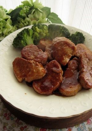 ヒレ肉の照り焼き-レシピのメイン写真
