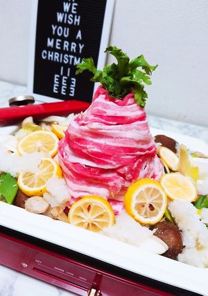 X'mas ツリー鍋 クリスマス鍋-レシピのメイン写真
