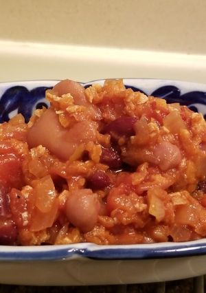 ベジコンカン (肉無し簡単チリコンカン)-レシピのメイン写真