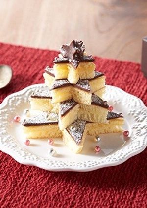 パンケーキのクリスマスツリー-レシピのメイン写真