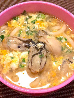 簡単!牡蠣出汁たっぷり牡蠣玉うどん♬-レシピのメイン写真