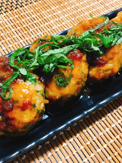 梅大葉チーズつくね-レシピのメイン写真