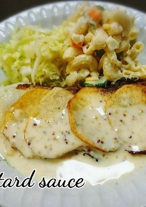鱈とポテトのハニーマスタードソース-レシピのメイン写真