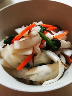 漬物?サラダ?かぶの塩昆布甘酢合え-レシピのメイン写真