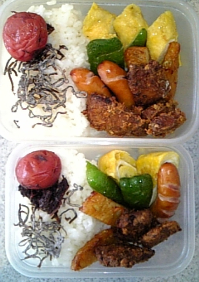 鯨？いーえかつおの竜田揚げです♪-レシピのメイン写真