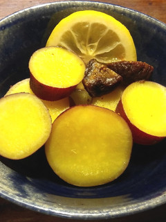 さつまいもと干しいちじくのレモン煮-レシピのメイン写真