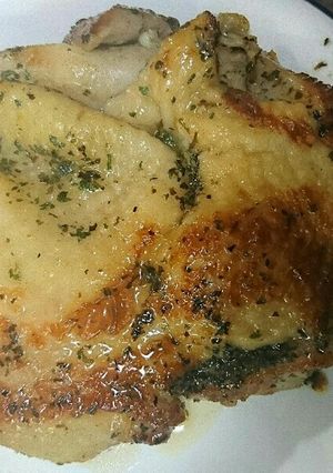 鳥ももにくのバジル焼き-レシピのメイン写真