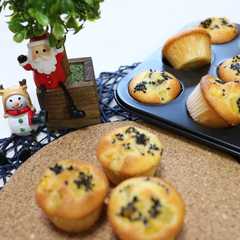 รูปของ 簡単！お芋のカップケーキ♪