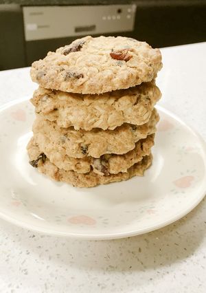 クリスピーオートミールクッキー-レシピのメイン写真