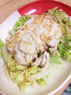 【サラダチキン】で棒棒鶏風サラダ-レシピのメイン写真