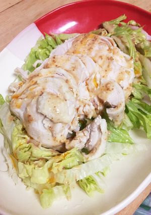 【サラダチキン】で棒棒鶏風サラダ-レシピのメイン写真