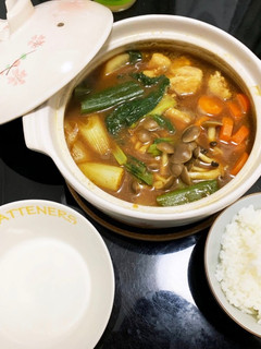 冬の季節に☆たっぷり野菜のカレー鍋☆-レシピのメイン写真