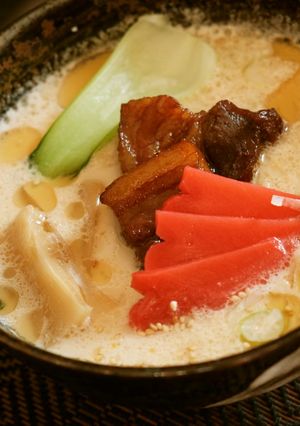 霧色ラーメン再現レシピ！釧路、豚骨スープ-レシピのメイン写真