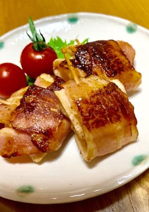 鮭のベーコン巻きソテー-レシピのメイン写真