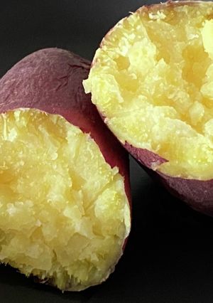 レンジで簡単！！甘くてほかほかふかし芋♡-レシピのメイン写真