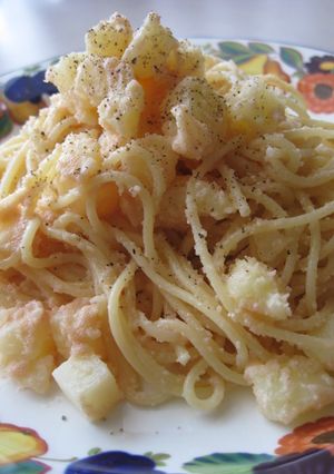 じゃが芋と明太子のパスタ♪-レシピのメイン写真