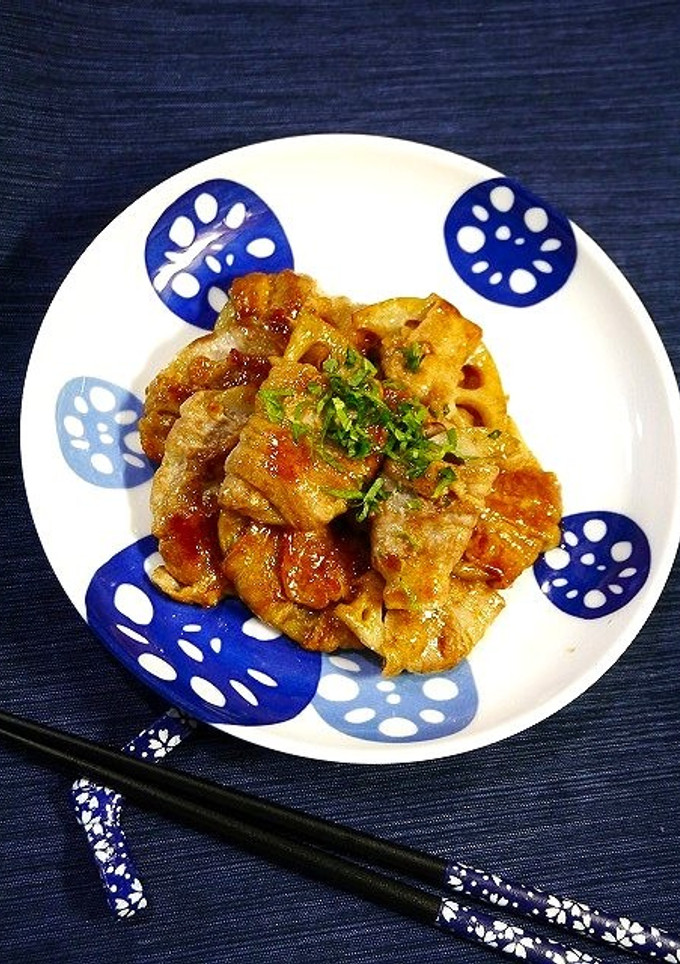 簡単！蓮根の肉巻き☆オイスタ風味-レシピのメイン写真