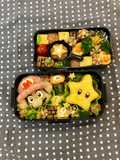 キャラ弁　マリオとスター弁当